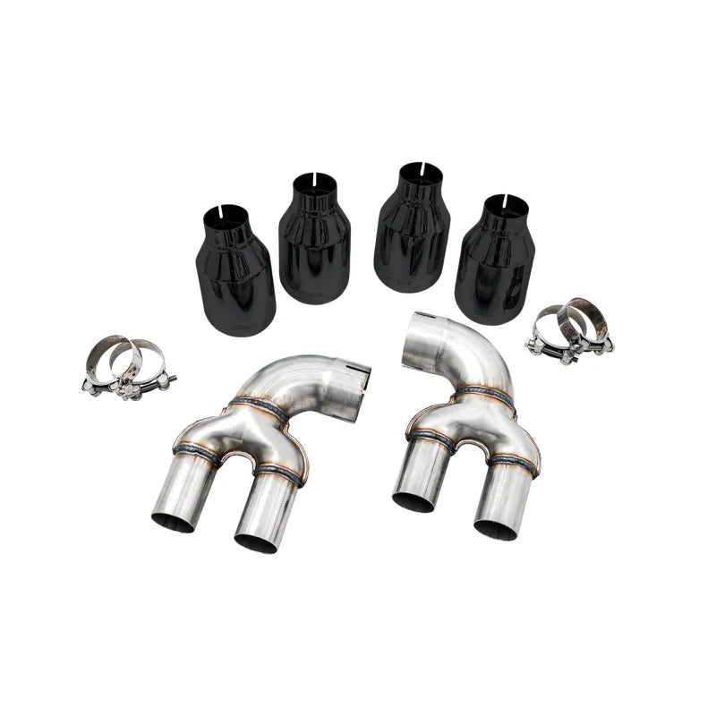 AWE Tuning black auto part