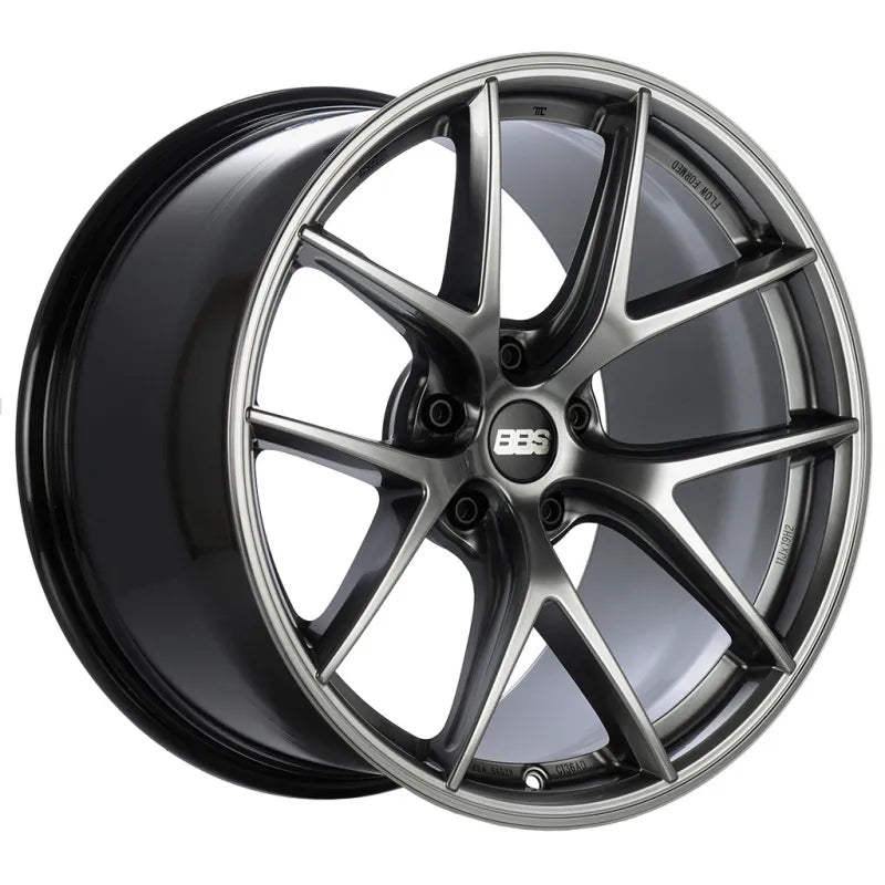 BBS black auto part