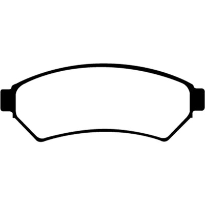EBC red auto part