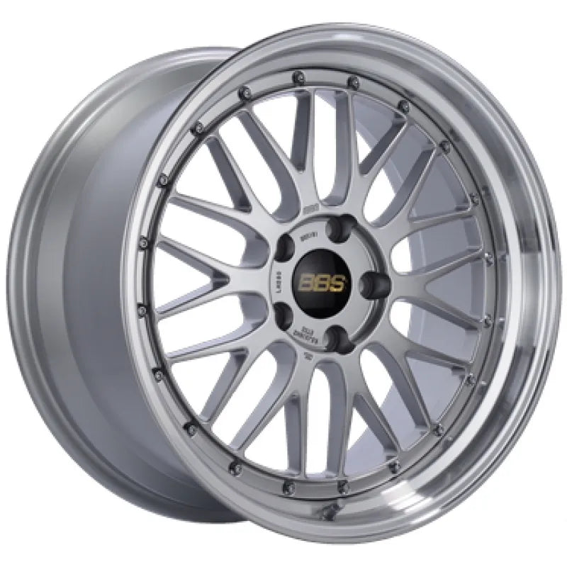 BBS red auto part