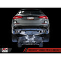 AWE Tuning exhaust close-up