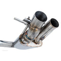 AWE Tuning exhaust installed view