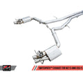 AWE Tuning exhaust detail