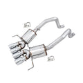 AWE Tuning axle-back exhaust detail