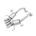 AWE Tuning axle-back exhaust close-up