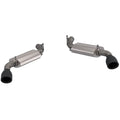 QTP black axle-back exhaust