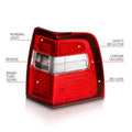 ANZO tail light close-up