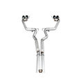 AWE Tuning cat-back exhaust detail