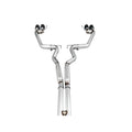 AWE Tuning cat-back exhaust close-up
