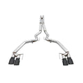 AWE Tuning cat-back exhaust installed view