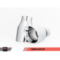 AWE Tuning axle-back exhaust detail