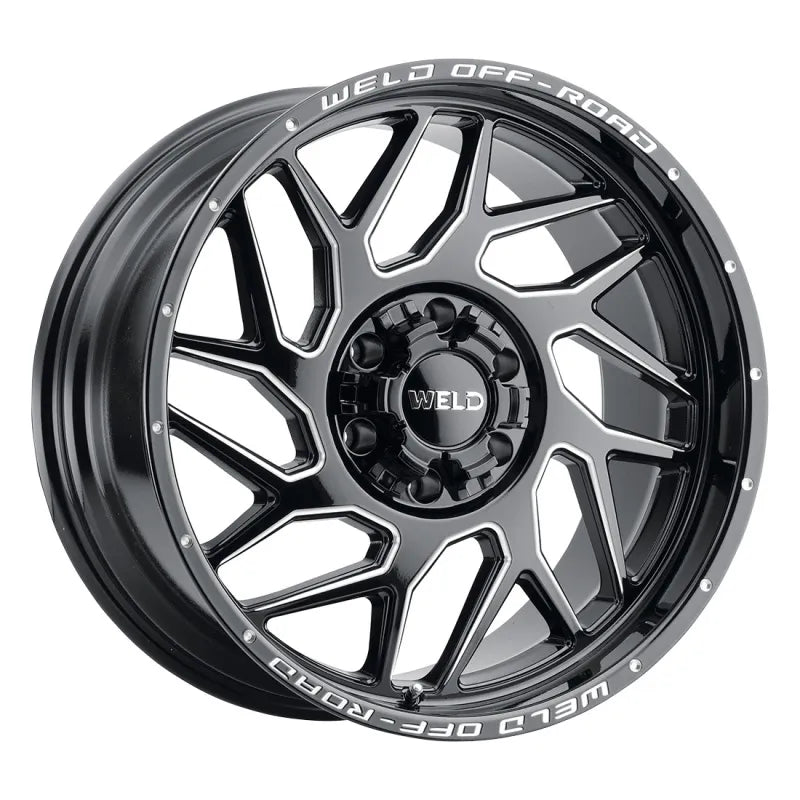 Weld black auto part