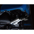 AWE Tuning cat-back exhaust installed view