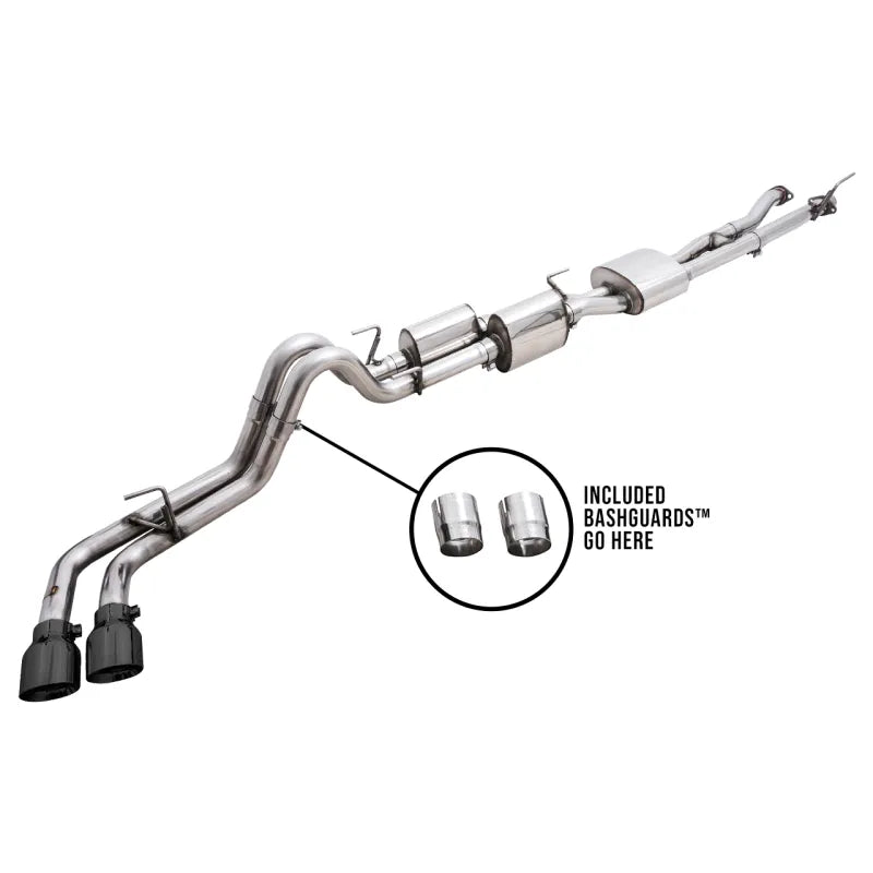 AWE Tuning black cat-back exhaust