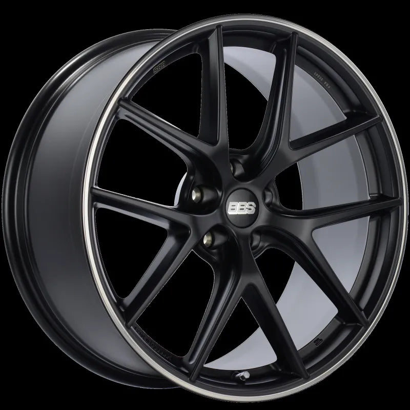 BBS black auto part