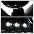 SPYDER headlights close-up