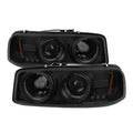 SPYDER headlights close-up