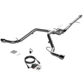 QTP silver cat-back exhaust