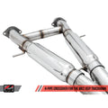 AWE Tuning exhaust close-up
