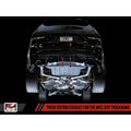 AWE Tuning exhaust detail