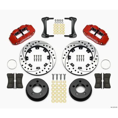 Wilwood red auto part