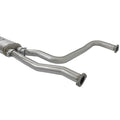 aFe cat-back exhaust installed view