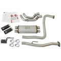 aFe cat-back exhaust detail