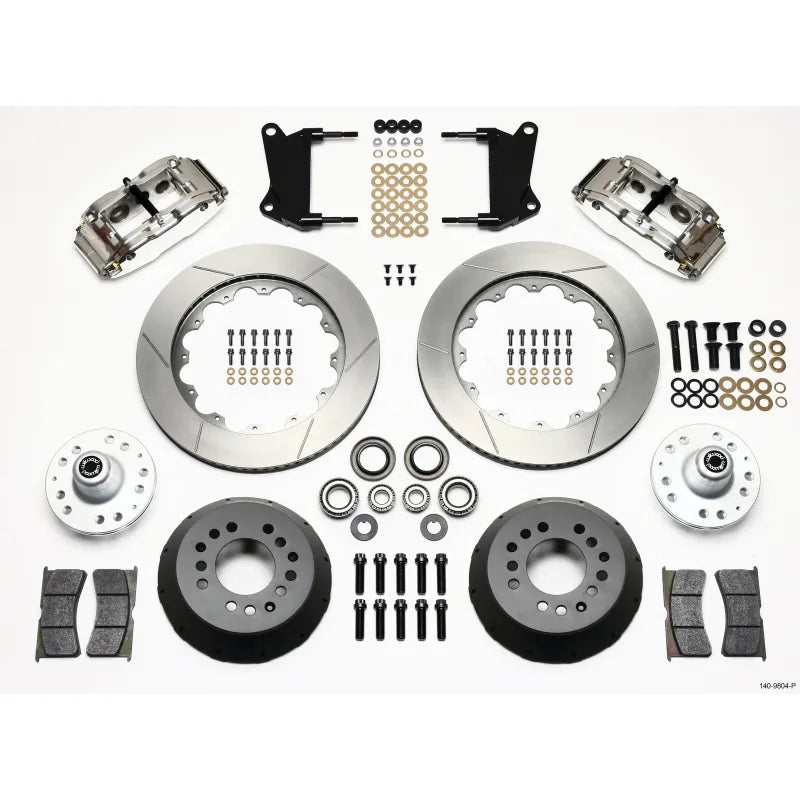 Wilwood polished auto part