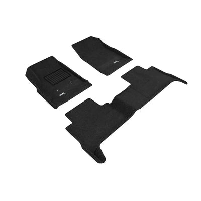 3D MAXpider black floor mats