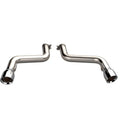 QTP axle-back exhaust