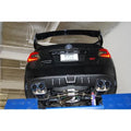 Invidia cat-back exhaust close-up