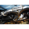 Invidia cat-back exhaust installed view
