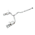 AWE Tuning exhaust installed view