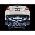 AWE Tuning exhaust installed view