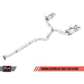 AWE Tuning exhaust close-up