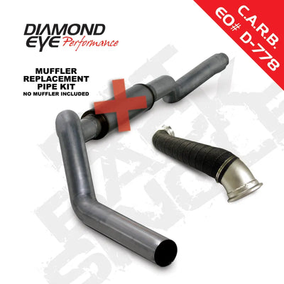 Diamond Eye Performance silver cat-back exhaust