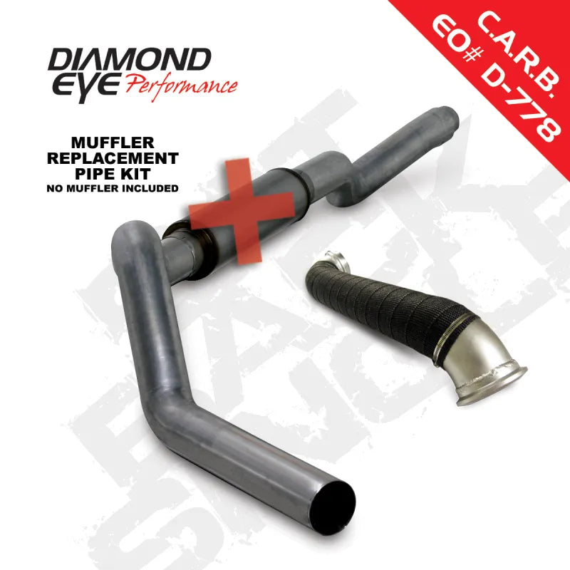 Diamond Eye Performance silver cat-back exhaust