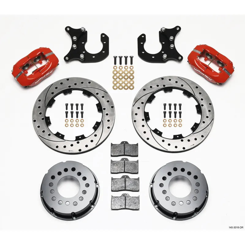 Wilwood red auto part