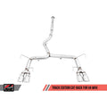 AWE Tuning exhaust detail
