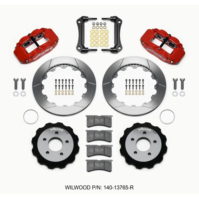 Wilwood red auto part