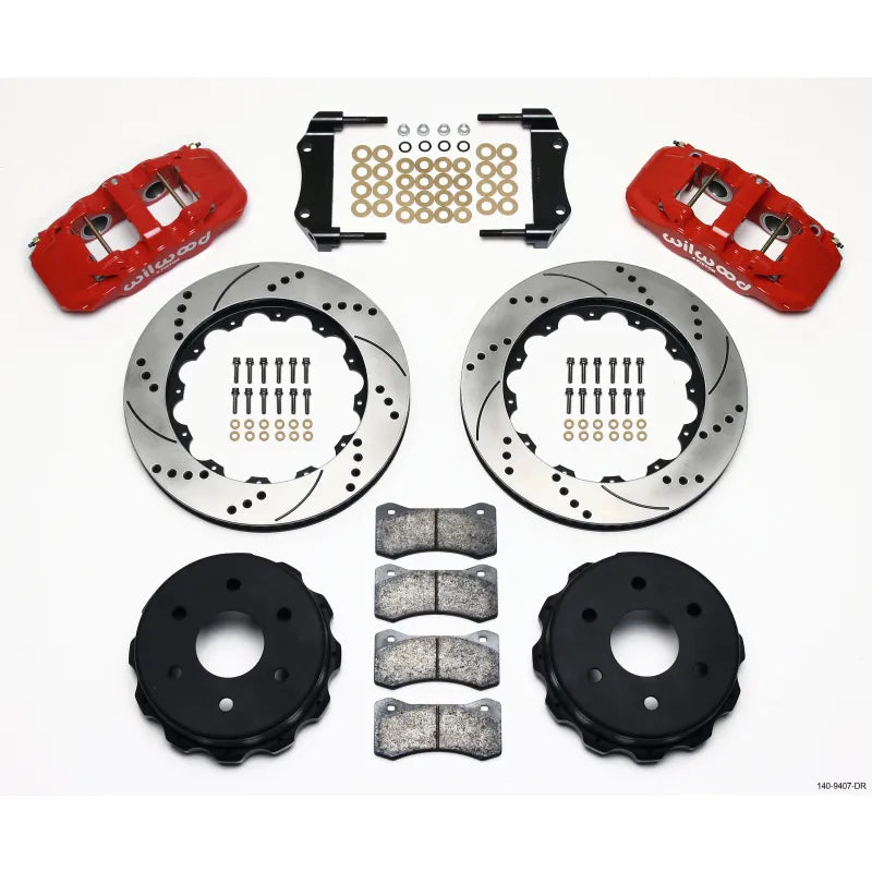Wilwood red auto part