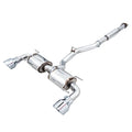 AWE Tuning cat-back exhaust close-up