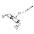 AWE Tuning cat-back exhaust detail