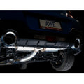 AWE Tuning cat-back exhaust detail