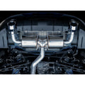 AWE Tuning cat-back exhaust close-up
