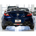 AWE Tuning cat-back exhaust installed view