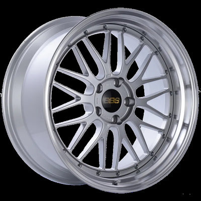 BBS red auto part