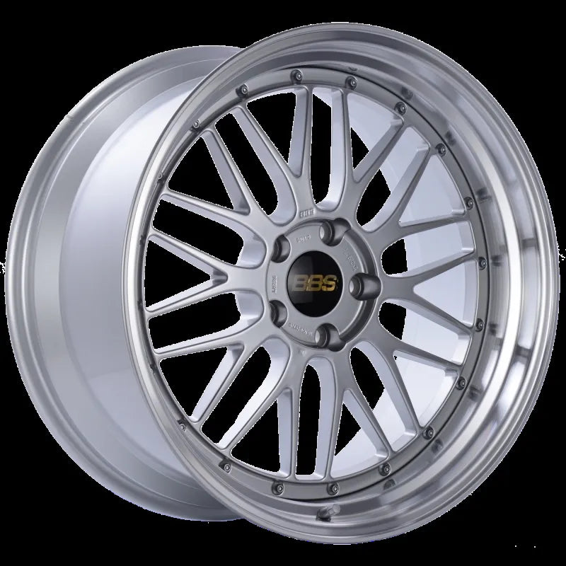BBS red auto part
