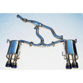 Invidia cat-back exhaust detail