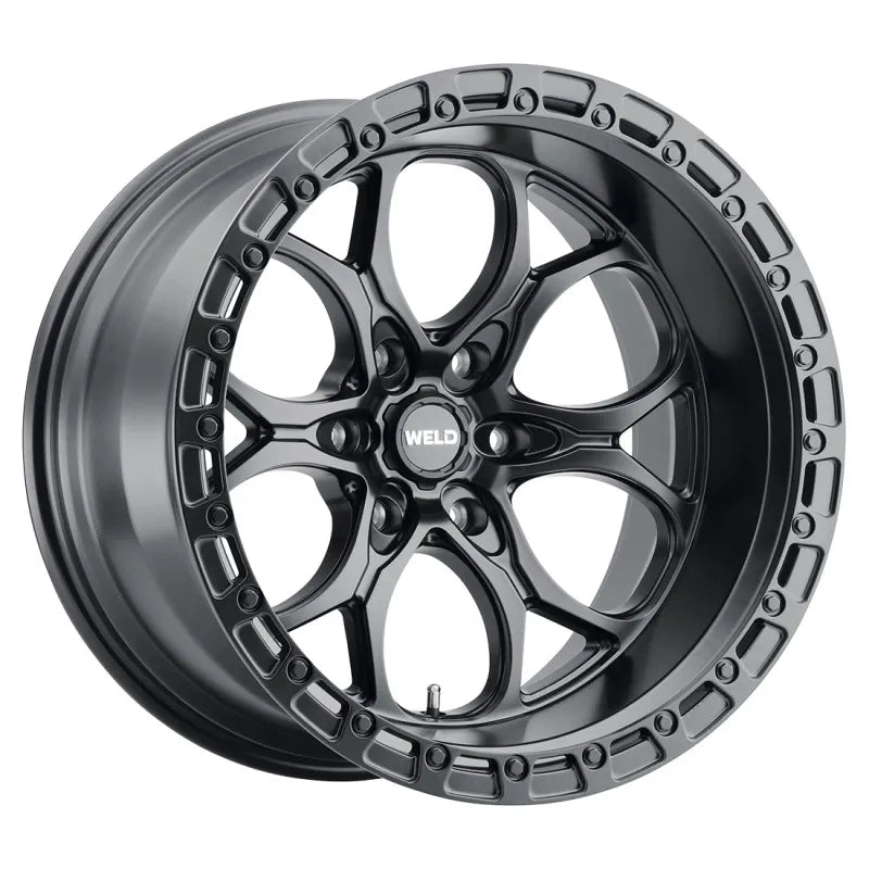 Weld black auto part
